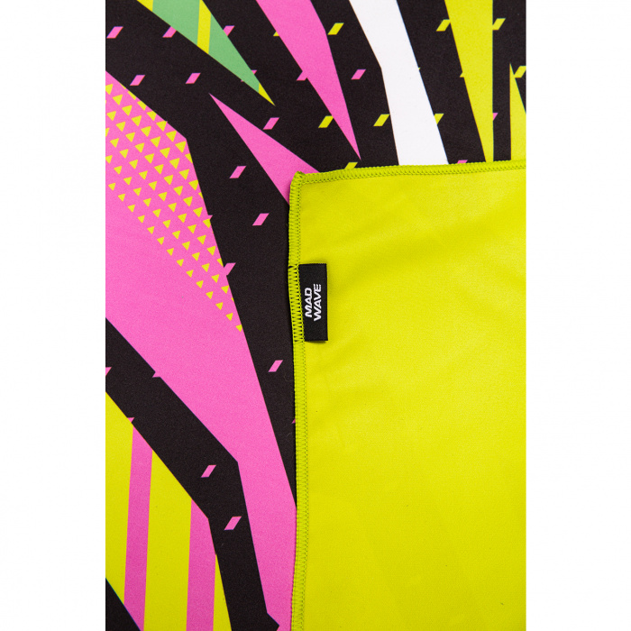 Madwave Полотенце из микрофибры Microfiber towel Stripes