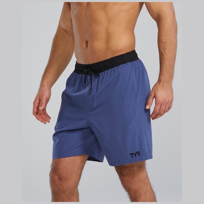 Бордшорты TYR Men’s Solid Hydrosphere™ Skua 7&quot; 199 Синий