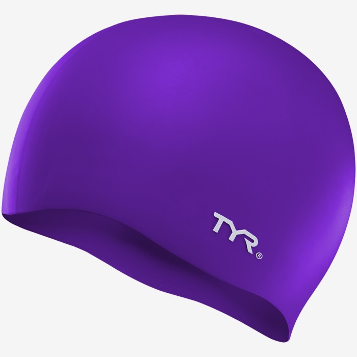 Шапочка для плавания TYR Wrinkle Free Silicone Cap