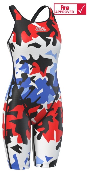 Женский стартовый костюм с открытой спиной  Madwave Forceshell-X open back R2