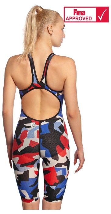 Женский стартовый костюм с открытой спиной  Madwave Forceshell-X open back R2