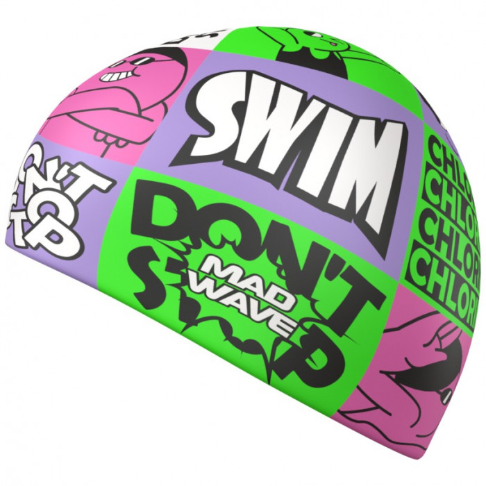 Madwave Юниорская силиконовая шапочка Non-stop