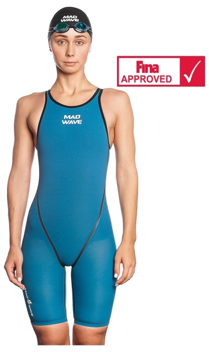 Женский стартовый костюм с закрытой спиной  Madwave Forceshell  Women full back Racing Suit