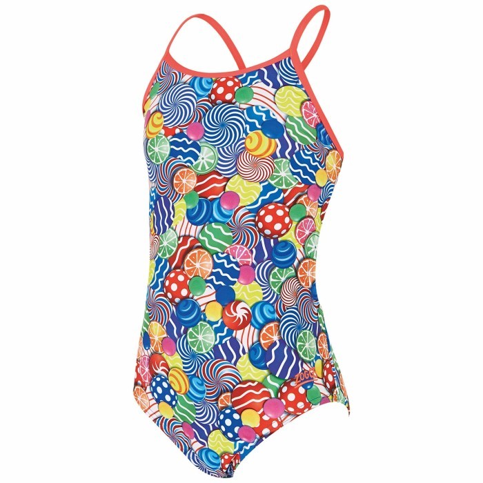 Купальник слитный детский ZOGGS Bella мульти