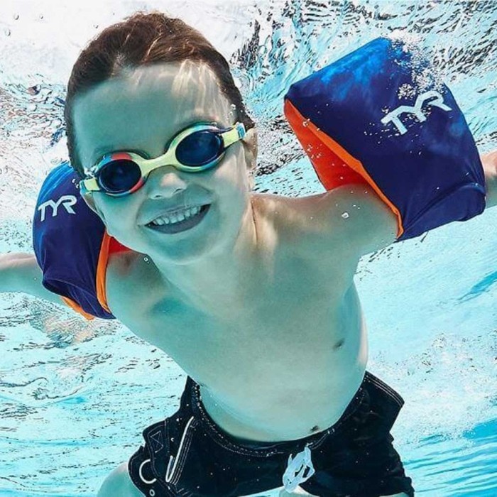 Очки для плавания детские TYR Swimple Tie Dye