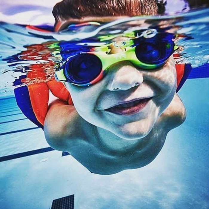 Очки для плавания детские TYR Swimple Tie Dye