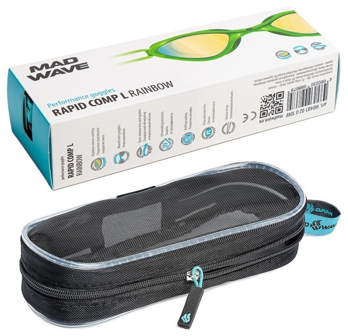 Madwave Очки для плавания Rapid COMP L rainbow