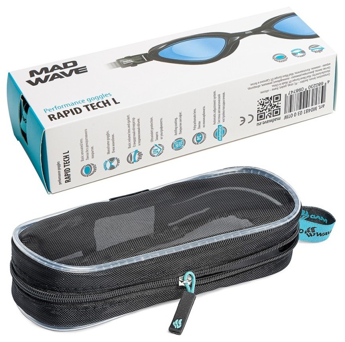 Madwave Очки для плавания Rapid TECH L