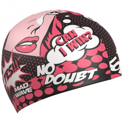 Madwave Силиконовая шапочка Pop-art