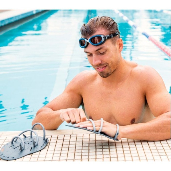 Лопатки для плавания ZOGGS Matrix Hand Paddles оранжевый (ORGY)