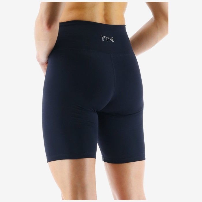 Шорты с высокой талией  TYR Women's High-Rise 8&quot; - Solid