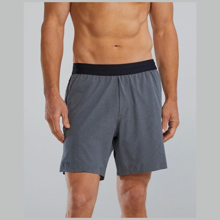 Шорты TYR Men's Unbroken Short Lined 7&quot; 255 Серебристый