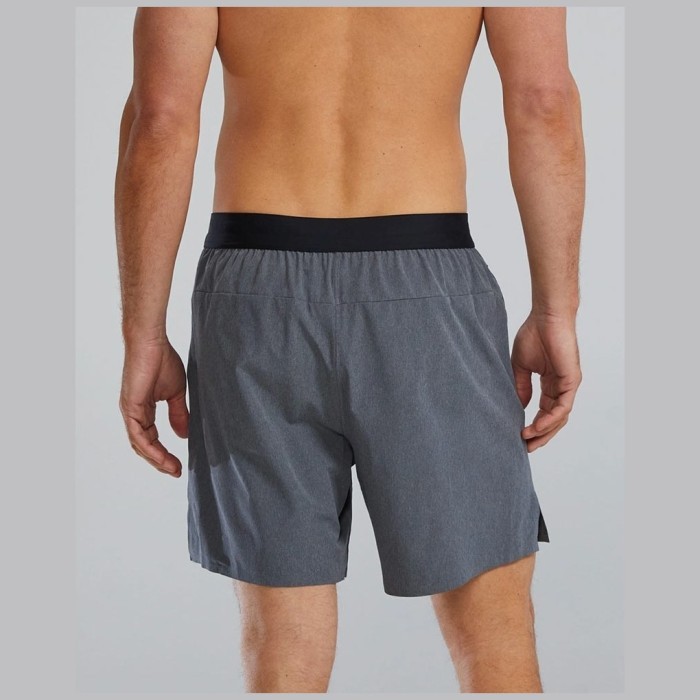 Шорты TYR Men's Unbroken Short Lined 7&quot; 255 Серебристый