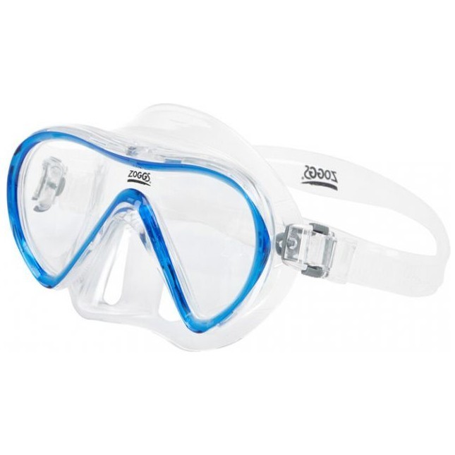 Маска и трубка ZOGGS Reef Explorer синий/прозрачный