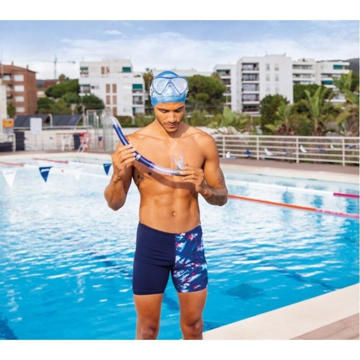 Маска и трубка ZOGGS Reef Explorer синий/прозрачный