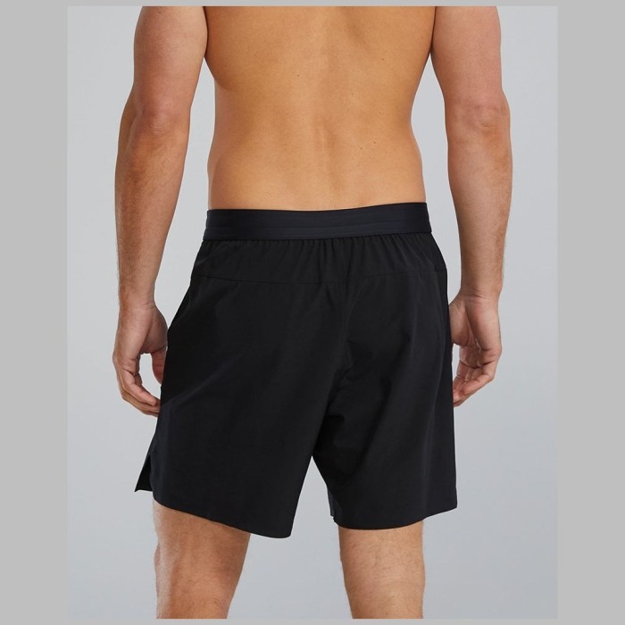 Шорты TYR Men's Unbroken Short Lined 7&quot; 001 Черный