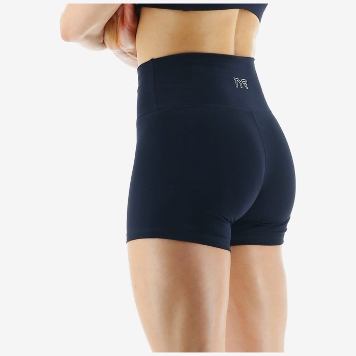 Шорты с высокой талией  TYR Women's High-Rise 4&quot; - Solid