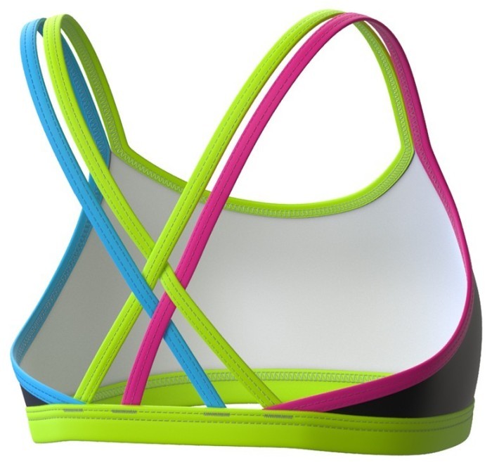 Женский купальник спортивный антихлор (раздельный)  Madwave Crossfit  top PBT