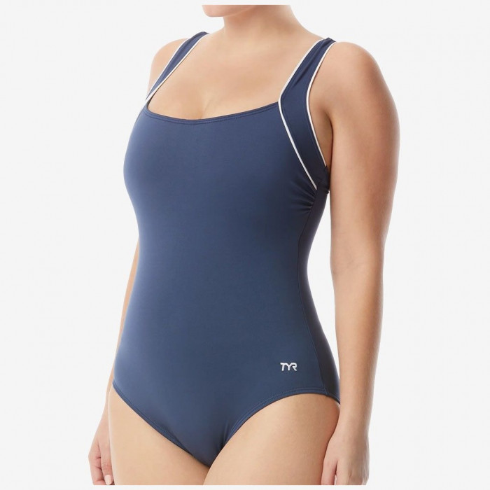 Купальник утягивающий TYR Solid Square Neck Controlfit