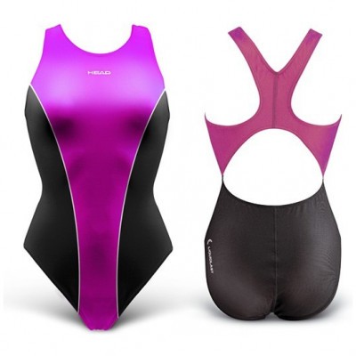 Купальник HEAD V PANEL, для тренировок