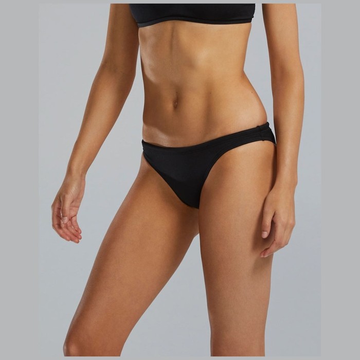 Плавки TYR Solid Mini Bikini Bottom 001 Черный