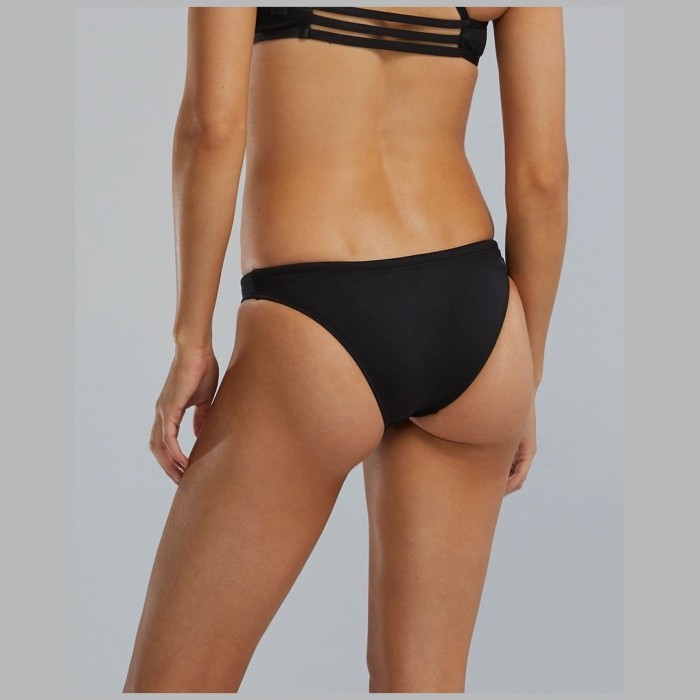 Плавки TYR Solid Mini Bikini Bottom 001 Черный