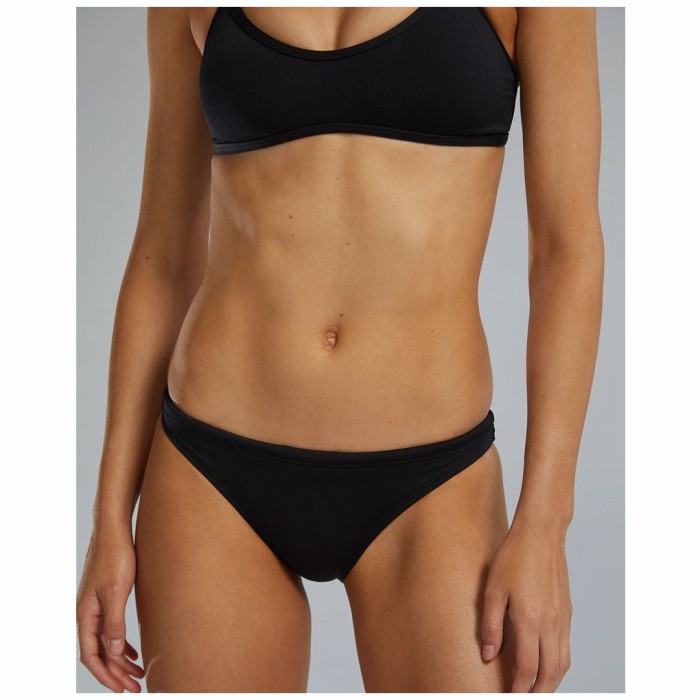 Плавки TYR Solid Mini Bikini Bottom 001 Черный