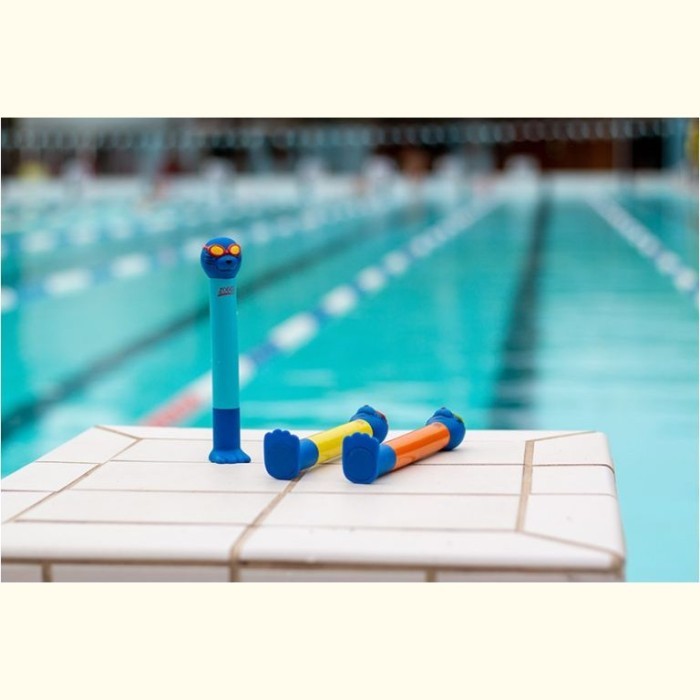 Набор для обучения детей плаванию ZOGGS Dive Sticks мульти