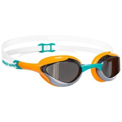 Очки для плавания  Madwave Alien mirror Оранжевый