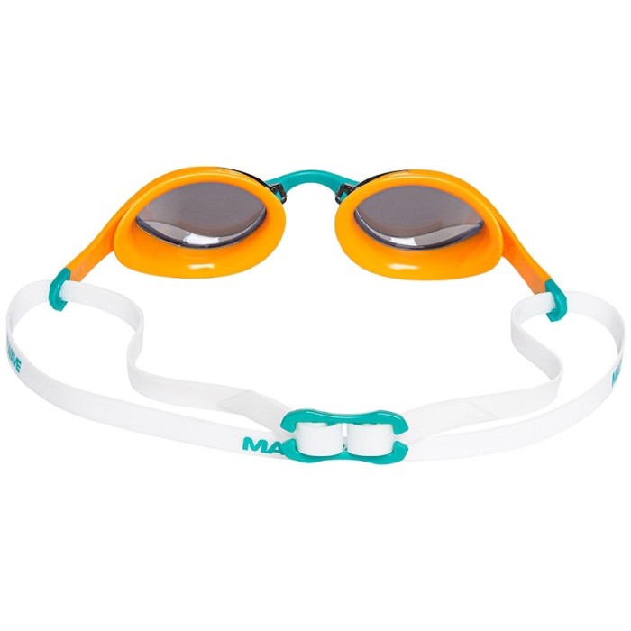 Очки для плавания  Madwave Alien mirror Оранжевый