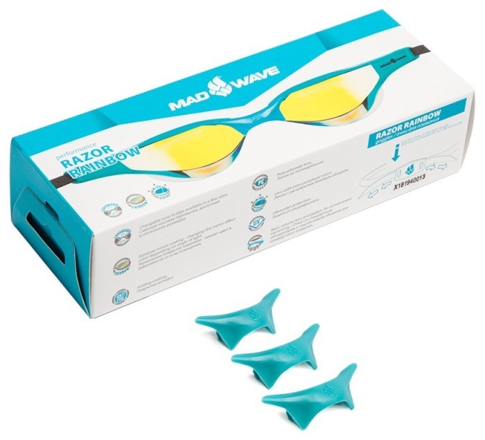 Madwave Очки для плавания Razor rainbow
