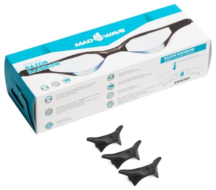 Madwave Очки для плавания Razor rainbow