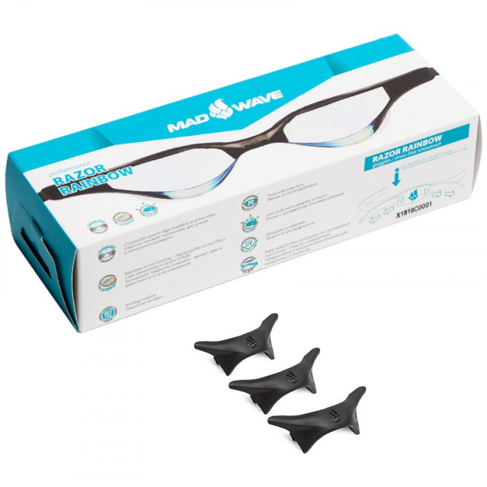 Madwave Очки для плавания Razor rainbow