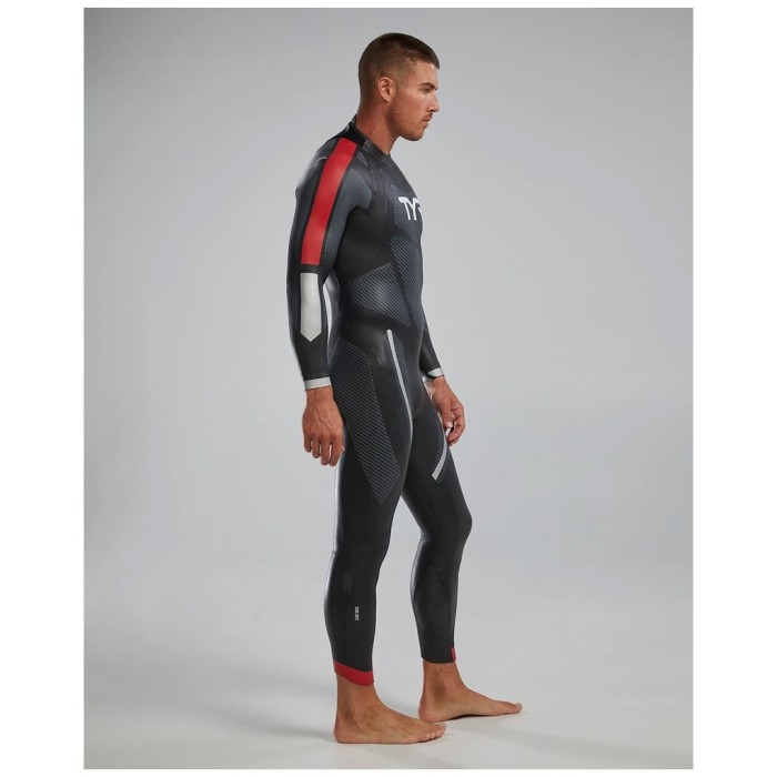 Гидрокостюм TYR Wetsuit Male Hurricane Cat 5 717 Красный