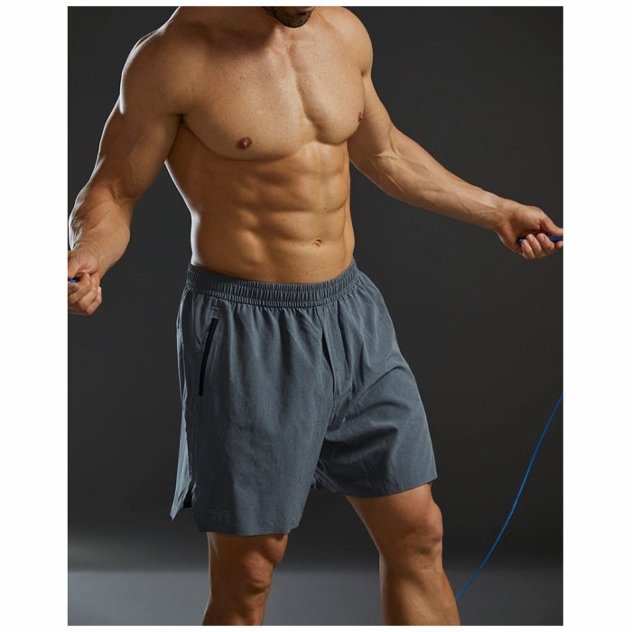 Шорты TYR Men's Hydrospher™ Momentum Short Unlined 6&quot; Solid 255 Серебристый