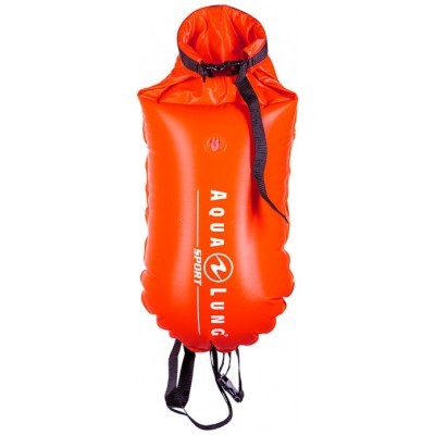 Надувной буй Aqua Lung Towable Dry Bag (15 л) красный