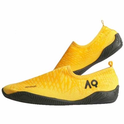Тапочки для кораллов детские Aqurun Edge Yellow Junior (аквашуз, аквасоки) желтый/желтый