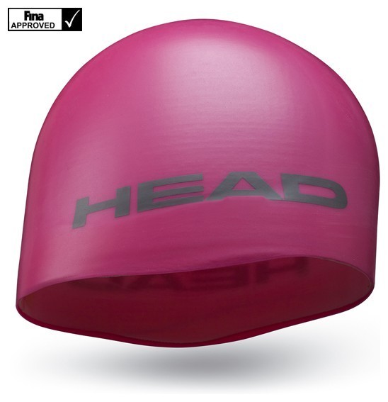 Шапочка для плавания стартовая HEAD SILICONE MOULDED, для соревнований