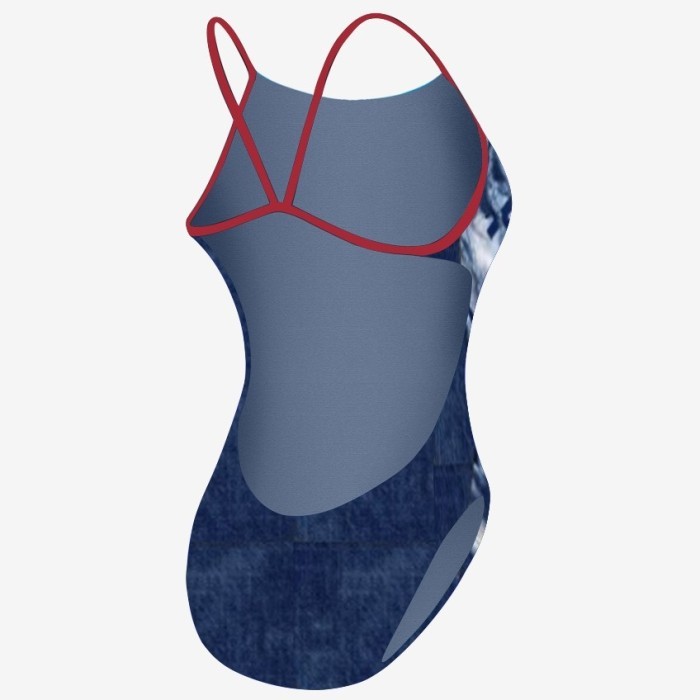 Купальник слитный TYR France Cutoutfit