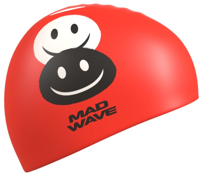 Madwave Юниорская силиконовая шапочка Emoji