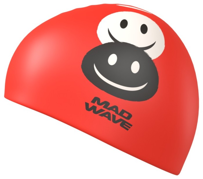 Madwave Юниорская силиконовая шапочка Emoji