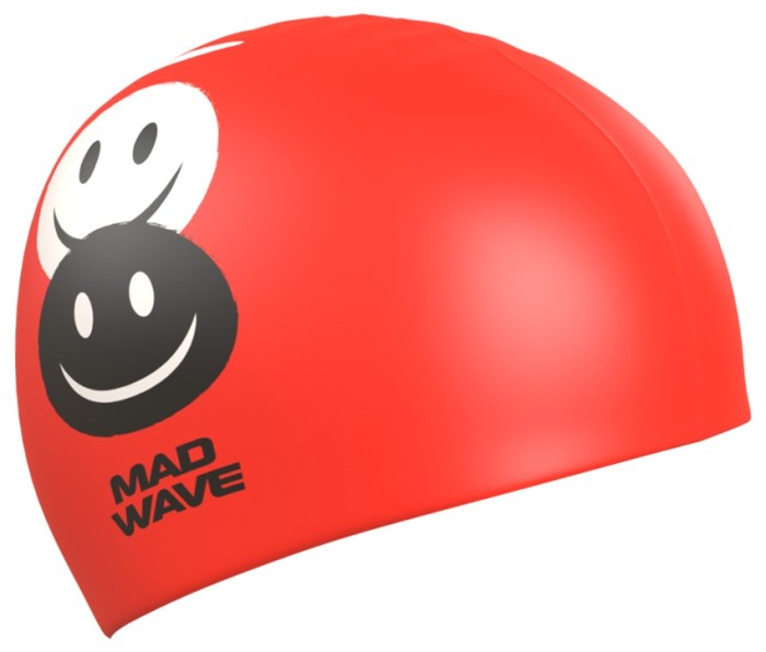 Madwave Юниорская силиконовая шапочка Emoji