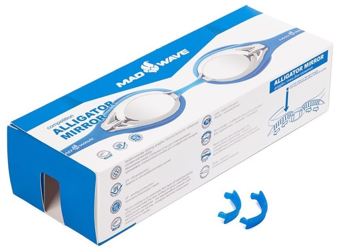 Madwave Очки для плавания Alligator mirror