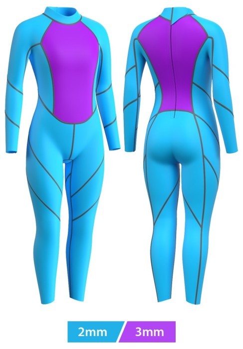 Madwave Гидрокостюм неопреновый женский OPNWTR Hydrostar DSSS FLS lady