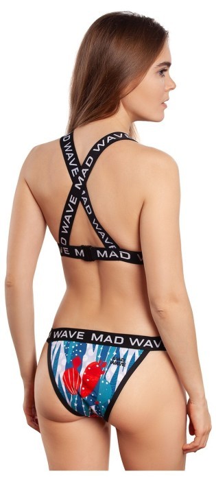 Madwave Женский купальник спортивный антихлор (раздельный) Fancy Bottom PBT B2