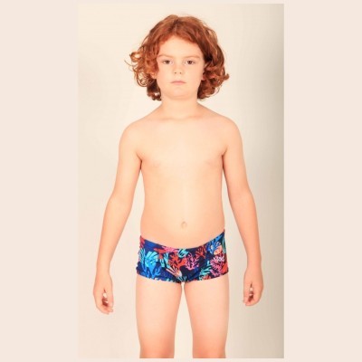 Плавки-шорты детские Mako Shorty Coral Blue Kids мульти