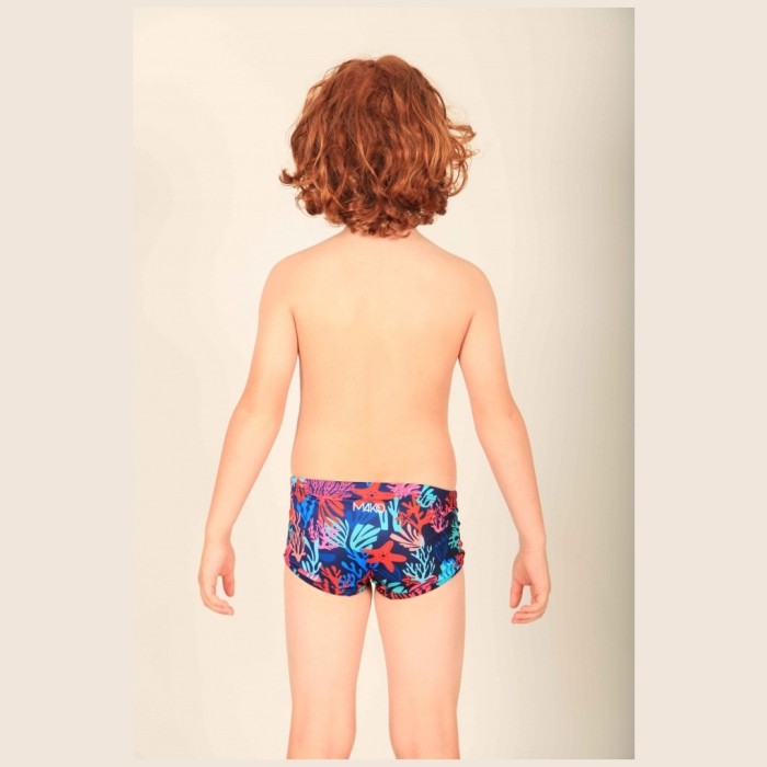 Плавки-шорты детские Mako Shorty Coral Blue Kids мульти