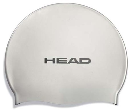Шапочка для плавания HEAD SILICONE FLAT силиконовая, для тренировок