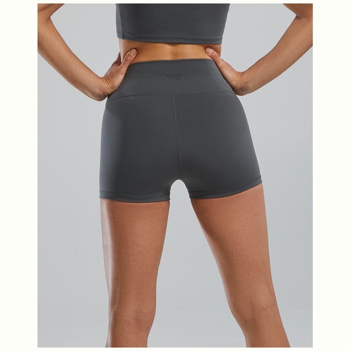 Шорты с высокой талией  TYR Women's Joule Elite High-Waisted 2&quot; Short - Solid