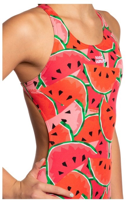 Madwave Юниорский купальник спортивный антихлор Lada junior PBT H9